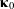 \bkappa_0